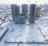 Ход строительства дома 1.1 в ЖК Азбука на Титова -
