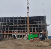 Ход строительства дома 1 в ЖК Северный -