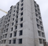 Ход строительства дома 2 в ЖК Ривьера -