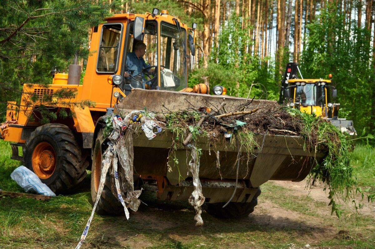 Незаконную свалку ликвидировали в нижегородском в поселке Арья - фото 1