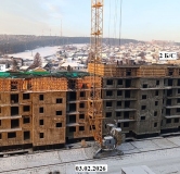 Ход строительства дома 1, 3 очередь в ЖК Радужный Парк -