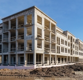 Ход строительства дома 10, корпус 3 в ЖК Кронфорт. Центральный -