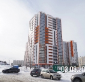 Ход строительства дома 55 в ЖК Дружный -