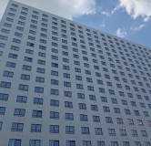 Ход строительства дома 1 в ЖК Лугометрия -