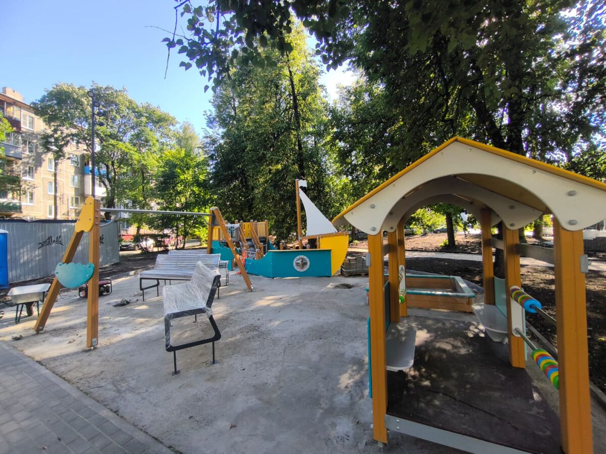 Детская площадка и воркаут зона появятся в сквере Жаркова в Нижнем Новгороде