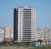 Ход строительства дома 22-11 в ЖК Романтики -