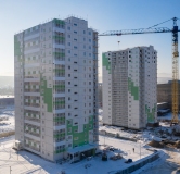 Ход строительства дома № 4 (№ 3, строение 1) в ЖК Апрелевка -