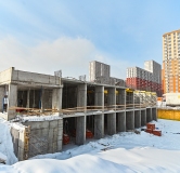 Ход строительства дома 8 в ЖК Космос -
