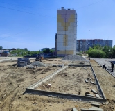 Ход строительства дома 9 в ЖК По ул. Завалишина -