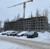 Ход строительства дома 25.4 в ЖК Новый Звездный -
