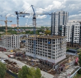 Ход строительства дома 2 в ЖК Сподвижники -