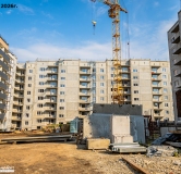 Ход строительства дома 13, корпус 2 в ЖК Видный -