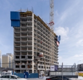 Ход строительства дома 1 в ЖД Библиотечная 41 -