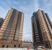 Ход строительства дома № 3 в ЖК Уютные дома на Взлётке -