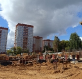 Ход строительства дома 2 в ЖК Крылья -