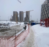 Ход строительства дома 1 в ЖК Унай -