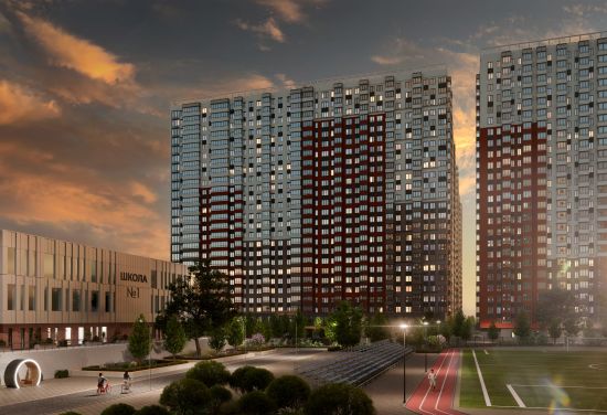 Дом поз. 1-4 в ЖК Малина Парк