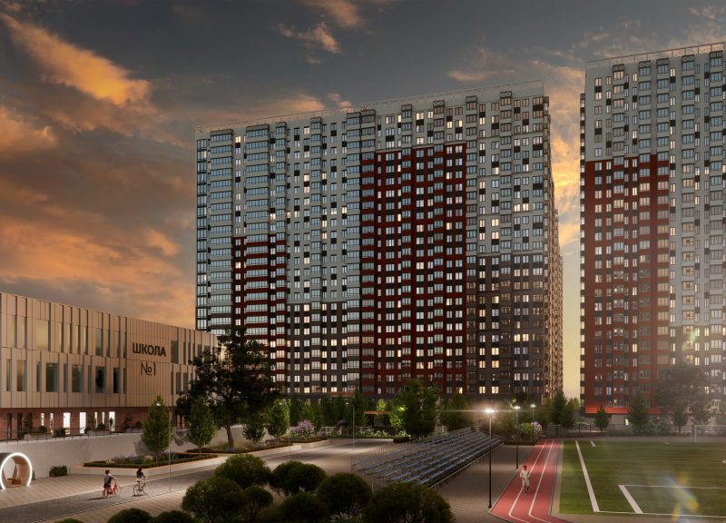 Дом поз. 1-4 в ЖК Малина Парк - фото 1