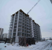 Ход строительства дома 12 в ЖК Прео-8 -