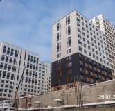 Ход строительства дома 4, 4 этап в ЖК Upgrade -