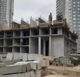 Ход строительства дома 9.1 в ЖК Северное Сияние -