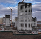 Ход строительства дома 22 в ЖК Чистые пруды (Заветный) -