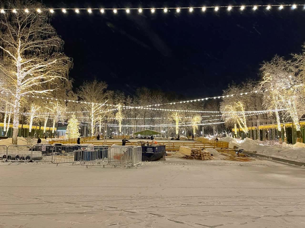 Каток в парке «Швейцария» в Нижнем Новгороде откроют 1 декабря 