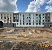 Ход строительства дома корпус 1 в ЖК Дубровский -
