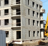 Ход строительства дома Литер 4 кв 9.2 в ЖК Усадьба Гостагаевская -