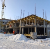 Ход строительства дома № 6 в ЖК Сибирский двор -