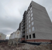 Ход строительства дома 1 в КД Санрайз -