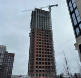 Ход строительства дома секция 4.2 в ЖК Чернышевский -