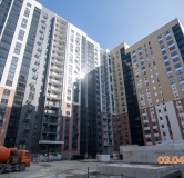 Ход строительства дома 9 в ЖК Яблоневые сады -