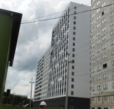 Ход строительства дома 19 в ЖК Лугометрия -