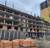 Ход строительства дома 3 в ЖК Аллея Парк -