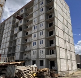 Ход строительства дома 13 в ЖК Мой Город -
