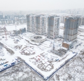 Ход строительства дома 2, 4 этап в ЖК Чижи -