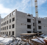 Ход строительства дома 3.2 в ЖК Кантри -