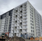 Ход строительства дома 54.1 в ЖК Мотив (Motive) -