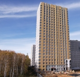 Ход строительства дома 1 в ЖК Разум в Академическом -