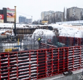 Ход строительства дома 1 в ЖК Урбан Тау -