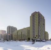 Ход строительства дома № 4, корпус 3 (ГП-9) в ЖК Октябрьский на Туре -