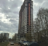 Ход строительства дома 1 в ЖК Гравитация -