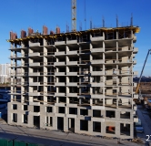 Ход строительства дома № 2, корпус 1, этап 3.1 в ЖК Скандиа. Квартал в Комарово Парк -