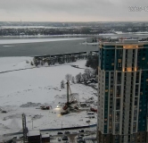 Ход строительства дома 111/1, корпус Д,Е в ЖК Бирюзовая жемчужина -