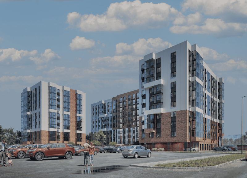 Дом 45б в ЖК Спутник - фото 1