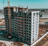 Ход строительства дома № 1, квартал 4 в Макрорайон Амград -