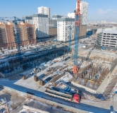 Ход строительства дома № 3 в Прогресс-кварталы Перемены -