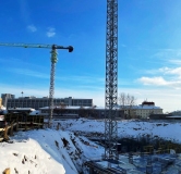 Ход строительства дома Корпус 2, 1 этап в ЖК Тихий центр -
