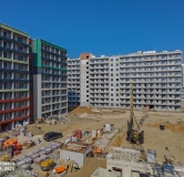 Ход строительства дома 1.3 в ЖК Патриот -